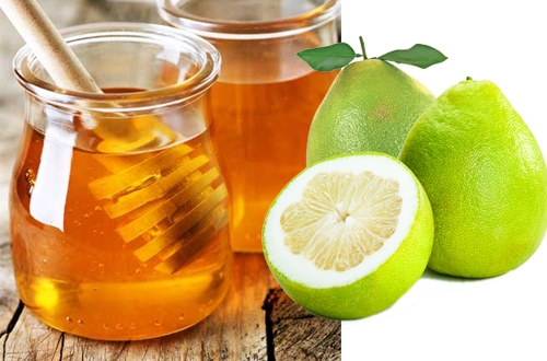 Giảm cân hiệu quả bằng mật ong và bưởi