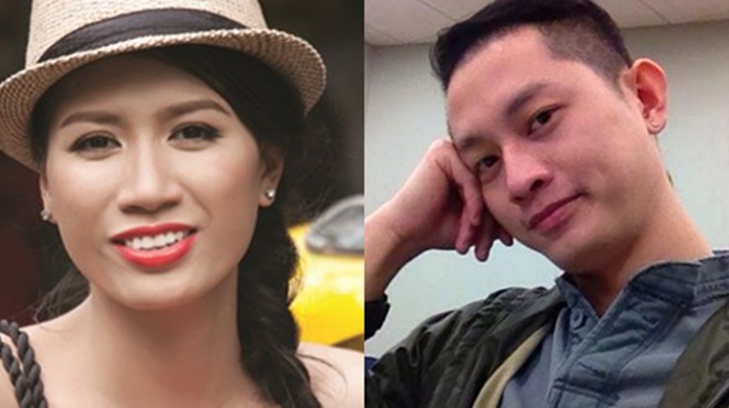Trang Trần cùng bạn trai là Việt kiều Mỹ.