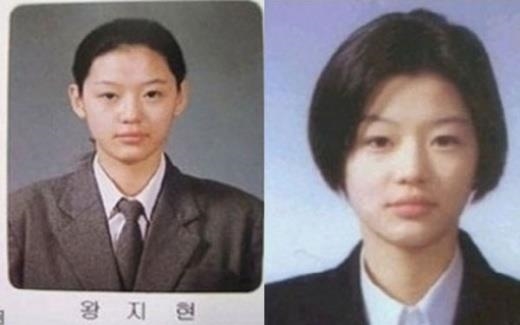 Jun Ji Hyun thời còn trên ghế nhà trường
