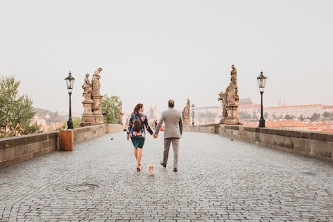 Trước đó, Sonja từng sắp xếp một buổi chụp ảnh tại Dubrovnik để "đánh lạc hướng". (Ảnh: Flytographer)