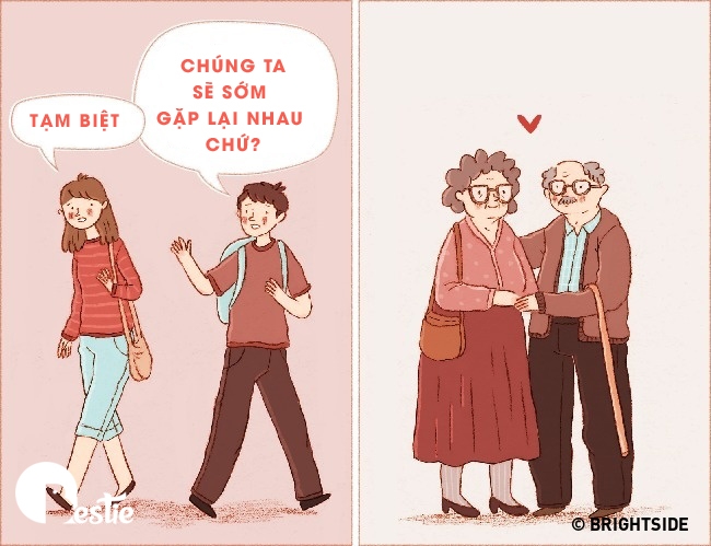 Đam mê nhất thời chính là cái gì đến nhanh thì cũng đi nhanh như nó chưa từng tồn tại, thậm chí vì những lí do không đâu. Chỉ có tình yêu vĩnh cửu là không cần bất kì lí do gì, chỉ cần bên nhau vui vẻ tới tuổi xế chiều.