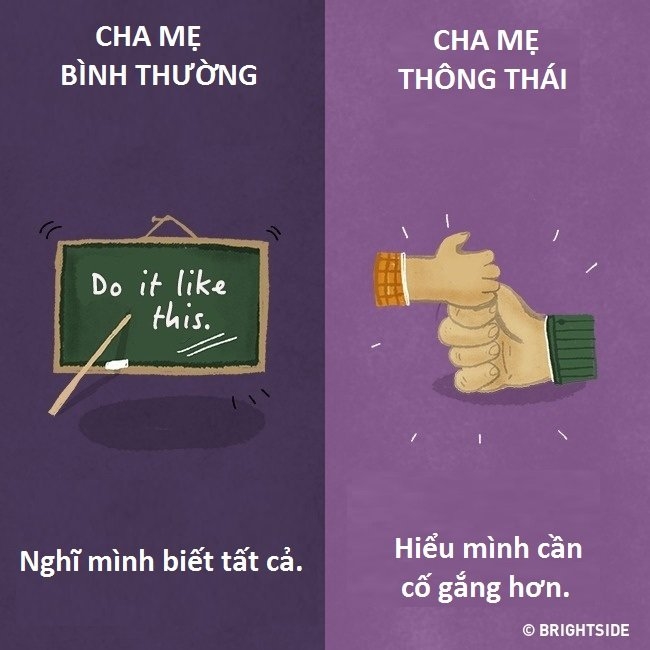 Kiến thức là bao la, không phải người lớn là tự cho mình quyền cho mình là tất cả. Đôi lúc chúng ta cũng cần học ở trẻ nhỏ nữa đấy!