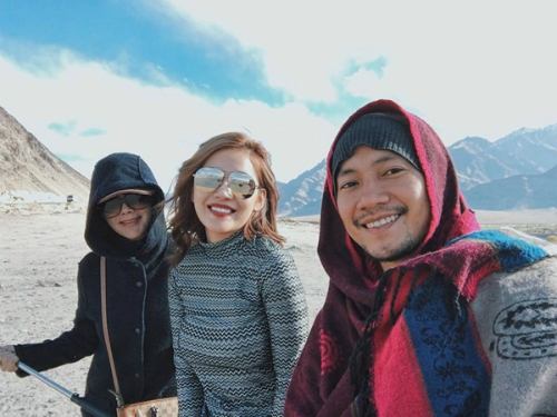 bestie Tien Dat du lich cung ban gai moi 7