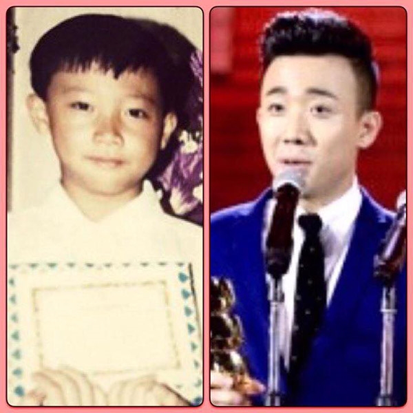Không khó nhận ra nam MC sinh năm 1987 gốc Sài Thành trong bức hình này. Trấn Thành của mấy chục năm trước nhìn có phần bụ bẫm, đáng yêu hơn nhưng không thể phủ nhận nam danh hài 'đẹp trai từ bé'.
