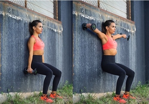 Tựa lưng vào tường: Bài tập thần thánh còn tốt hơn cả squat và plank