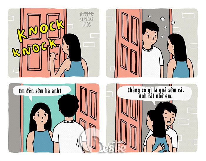 Bộ tranh tình yêu hạnh phúc khiến dân FA gato "chết đi được"