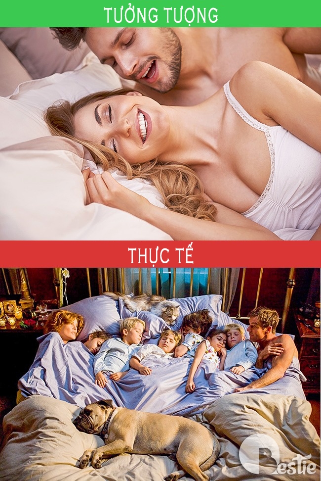 Bộ ảnh cuộc sống gia đình: thực tế quá "nghiệt ngã" so với tưởng tượng