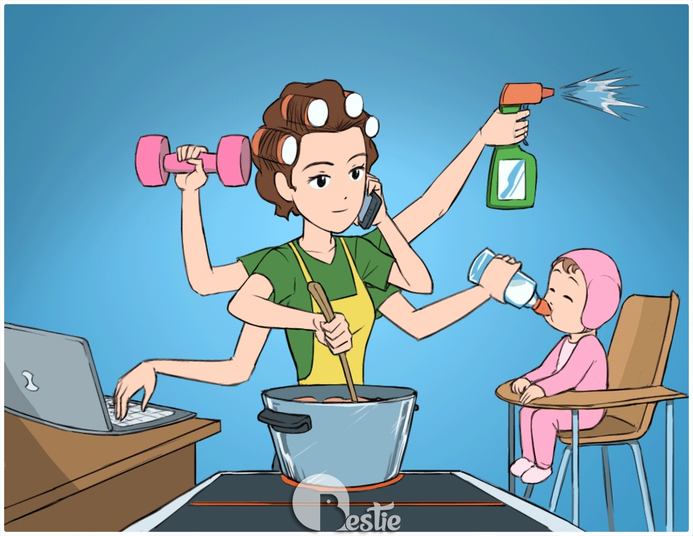 Bộ tranh chứng minh chỉ có phụ nữ mới có năng lực thần kì