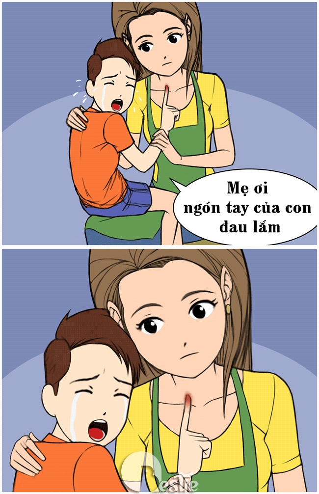 Bộ tranh chứng minh chỉ có phụ nữ mới có năng lực thần kì