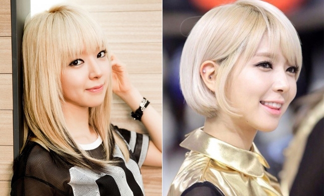 bestie toc ngan sao Han 8