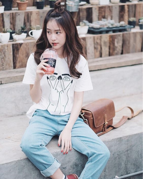 bestie búi tóc củ tỏi 18
