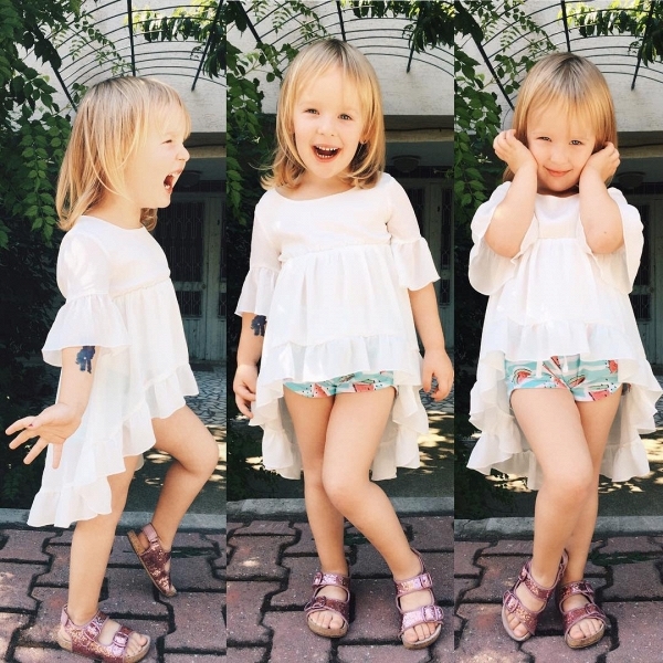 Bé gái 3 tuổi hot nhất instagram vì quá đáng yêu trong bộ ảnh rau củ quả độc đáo