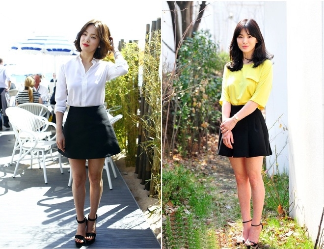 Học lỏm 5 bí kíp giúp các nàng "nấm lùn" mặc đẹp như Song Hye Kyo