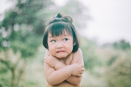 Chẳng cần đâu xa, Việt Nam cũng có em bé má "bánh bao" xinh xắn đáng yêu thế này