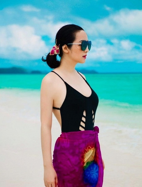 bestie sao viet khoe bikini