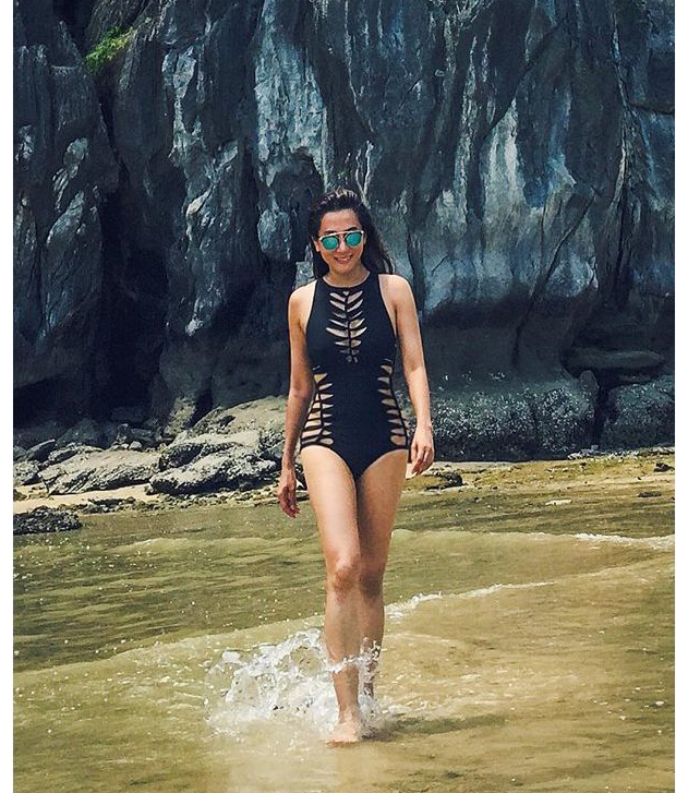 bestie sao viet khoe bikini