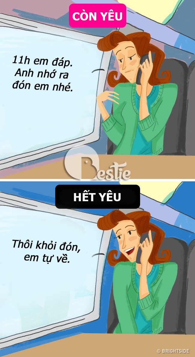 8 điều phụ nữ sẽ làm khi đã cạn tình với bạn