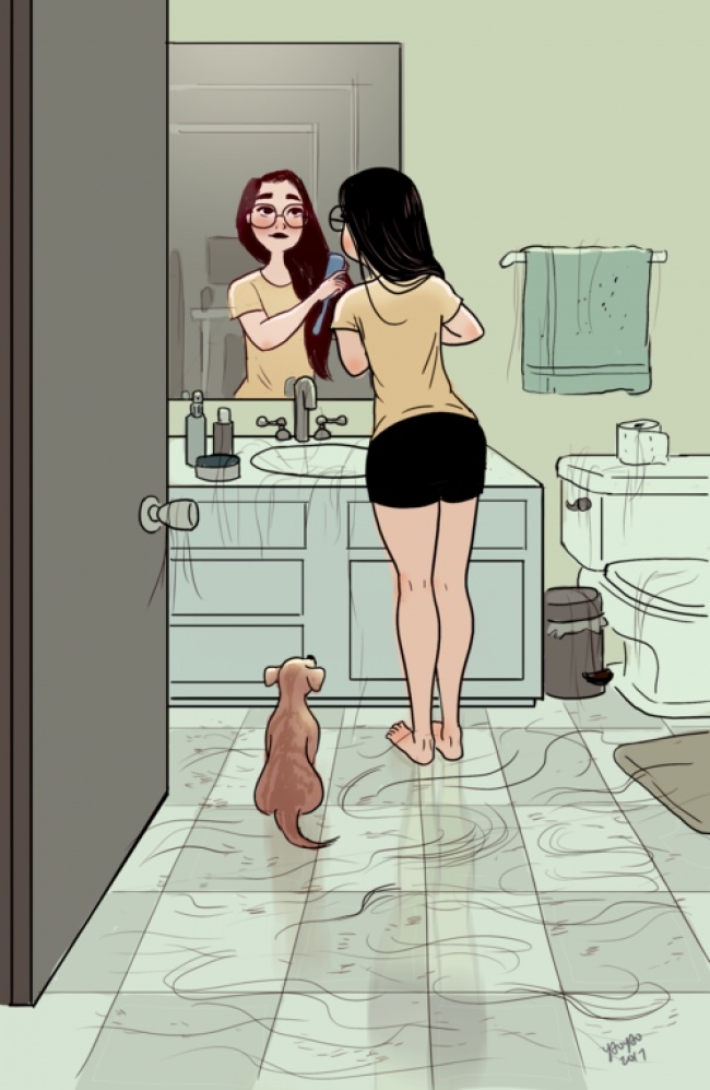 Bộ tranh Độc thân là một điều kì diệu khiến mọi cô nàng thích mê