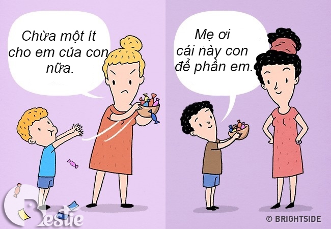 10 điều khác biệt trong cách dạy con giữa bố mẹ tốt và bố mẹ khôn ngoan