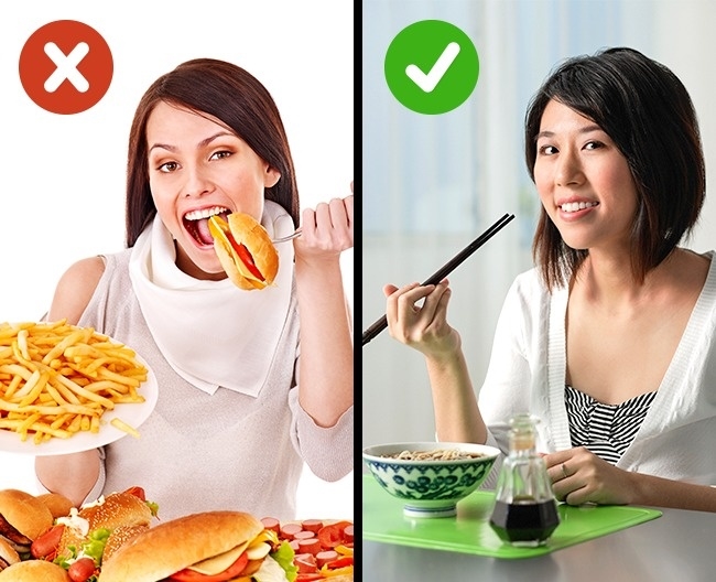10 lí do khiến người Châu Á luôn thanh mảnh