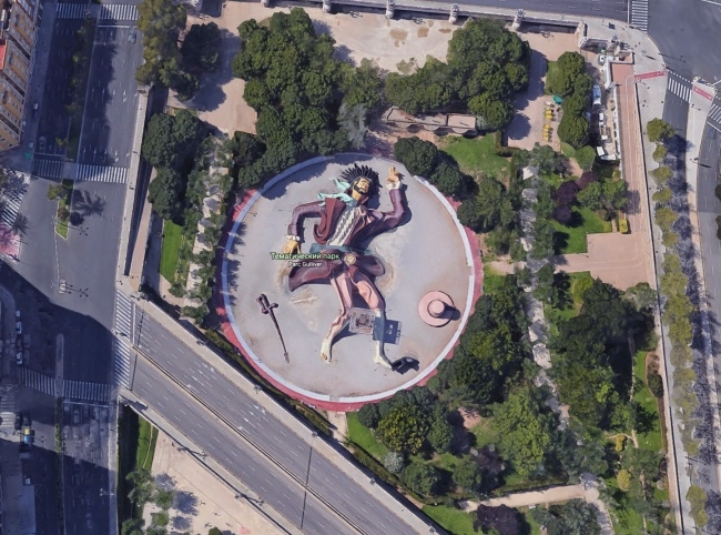 bestie hinh anh ki la duoc nhin thay qua google maps