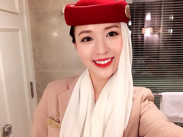 bestie lam dep nhu tiep vien hang khong