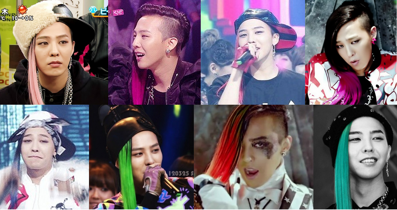 bestie kieu toc cua G-Dragon