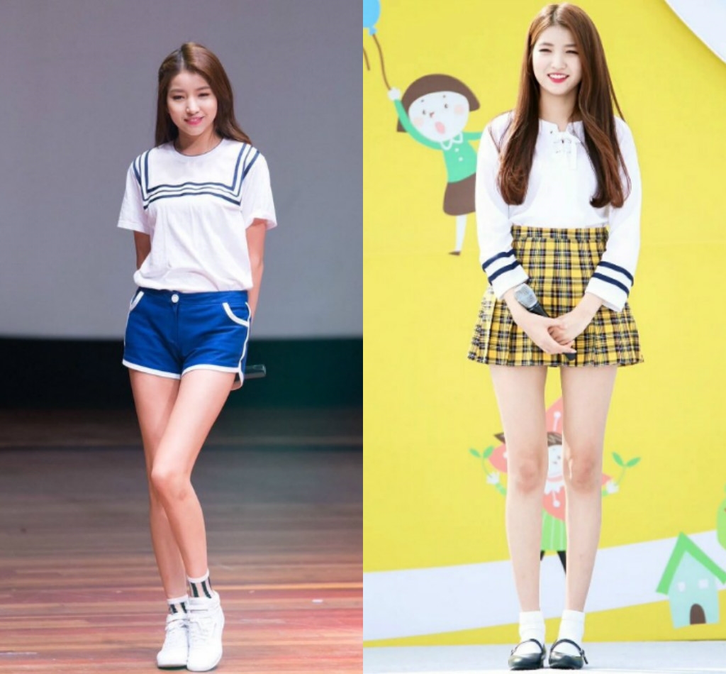 bestie idol nu co chan dep