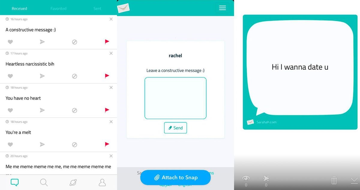 bestie ung dung Sarahah 6