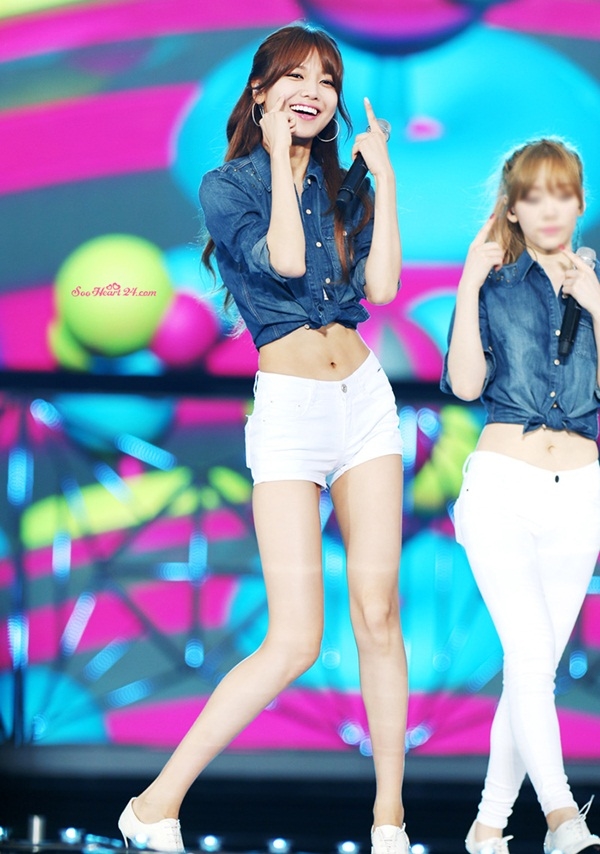 bestie idol nu co chan dep