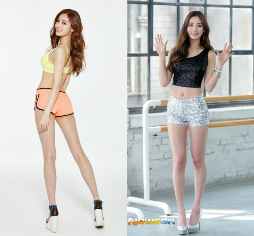 bestie idol nu co chan dep