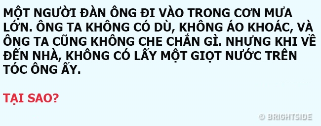 6 câu đố "hack não" chỉ ai thực sự thông minh mới biết câu trả lời