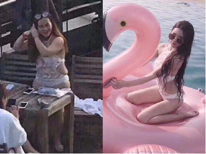 bestie hot girl anh lua tinh va anh doi thuc