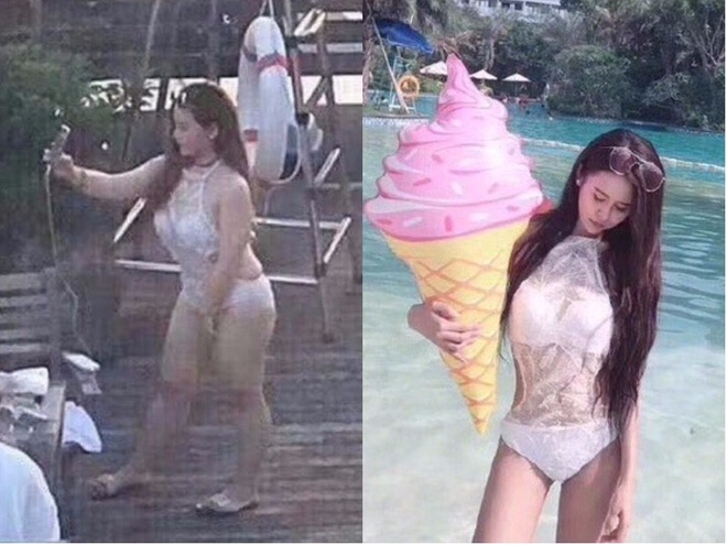 bestie hot girl anh lua tinh va anh doi thuc