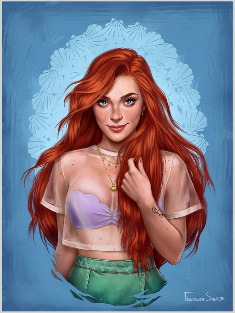 bestie cong chua Disney hien dai