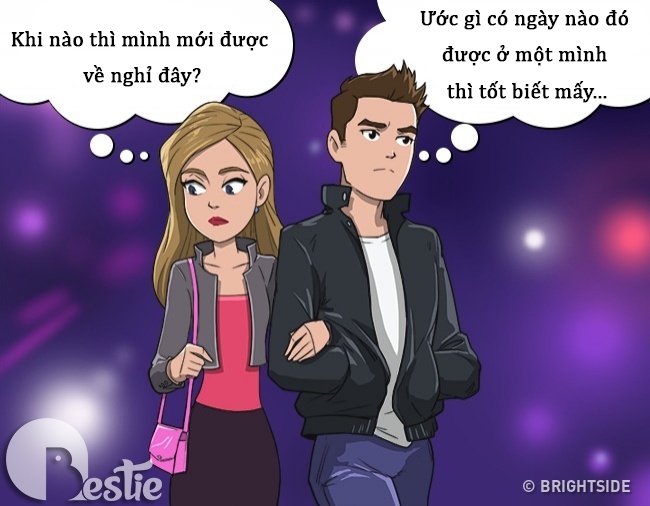 11 điều bạn không nhất thiết phải chịu đựng trong mối quan hệ
