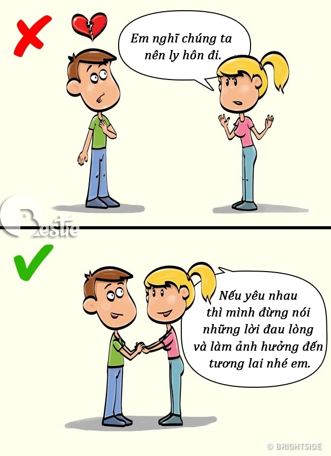 7 hành vi cần tránh khi xảy ra tranh cãi để không làm tổn thương nhau