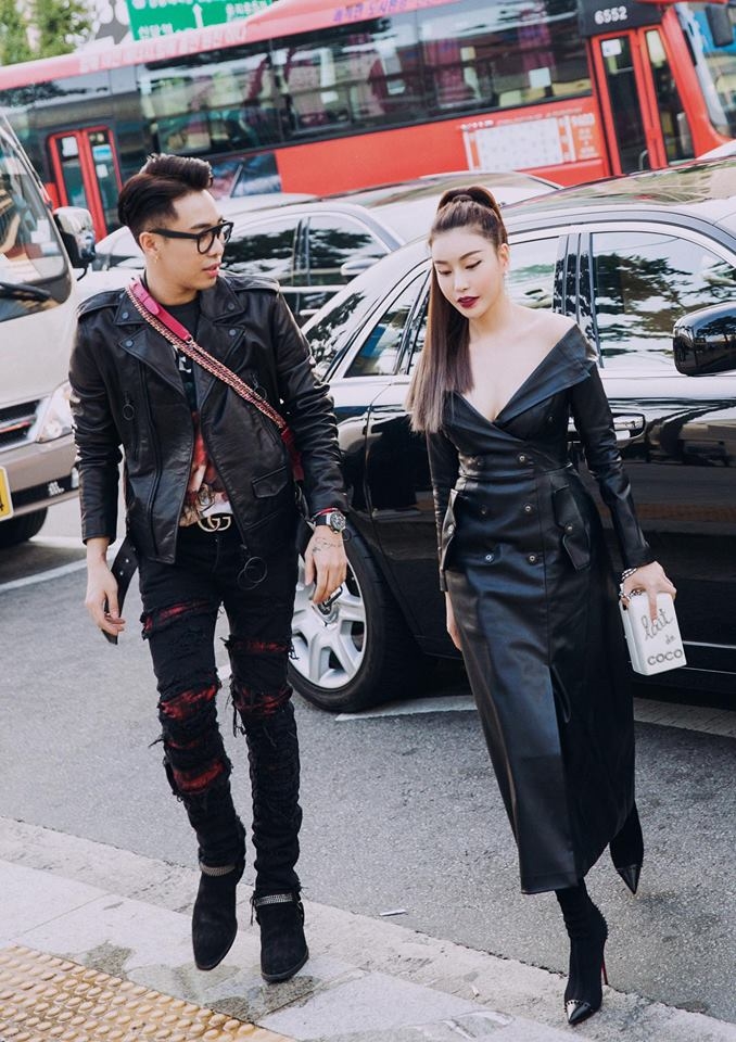 bestie tuan le thoi trang sao viet mac dep mac xau