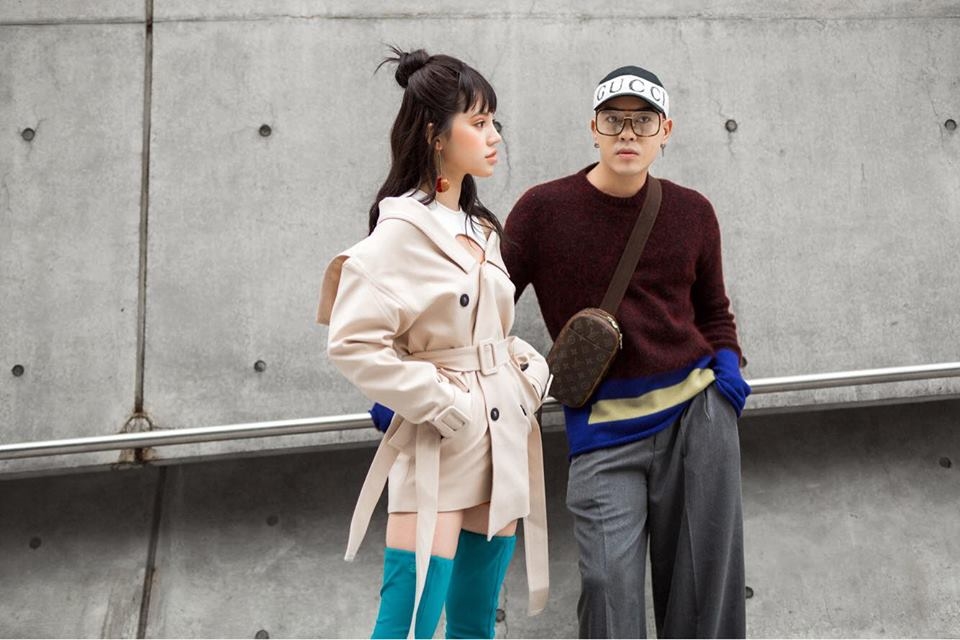 bestie tuan le thoi trang sao viet mac dep mac xau