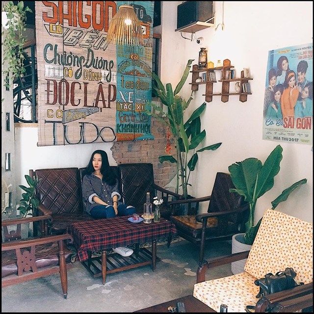 bestie diem chup hinh vintage