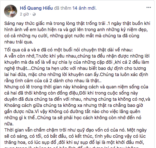 bestie nhung cap doi dep cua showbiz viet gay nhieu tiec nuoi khi chia tay