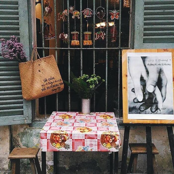 bestie diem chup hinh vintage