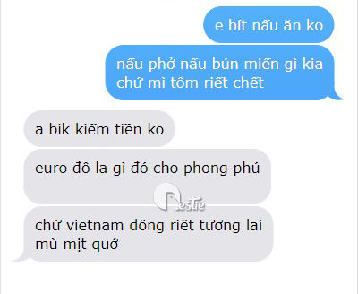 Loạt tin nhắn đọ độ lầy với người yêu mà bạn có thể áp dụng ngay