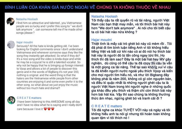 bestie phan ung khan gia nuoc ngoai khi nghe nghe si viet hat