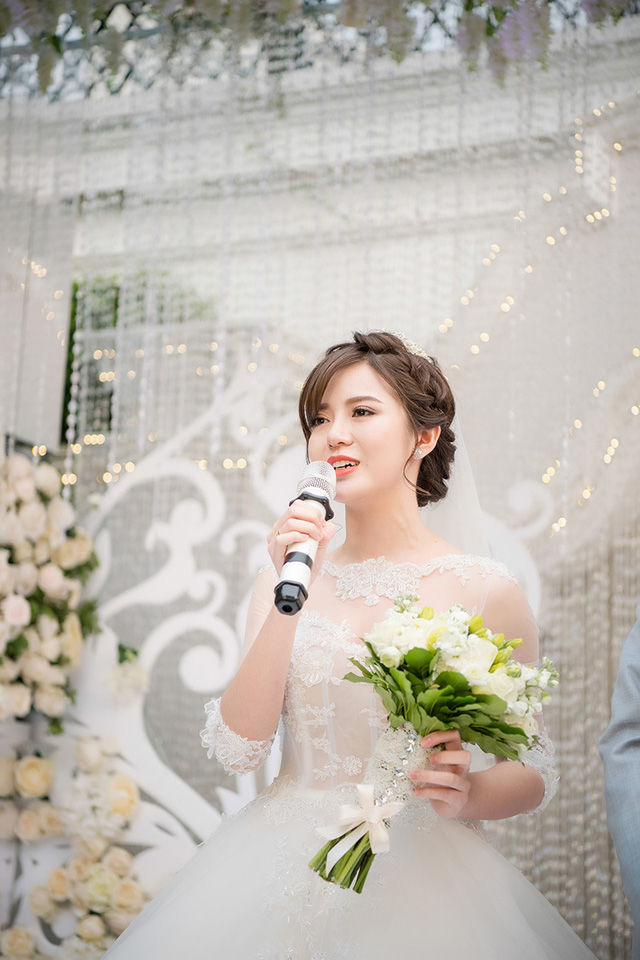 bestie vay cuoi sao viet xinh nhu cong chua