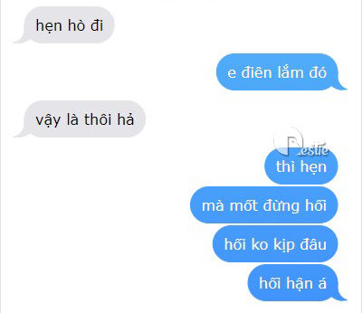 Loạt tin nhắn đọ độ lầy với người yêu mà bạn có thể áp dụng ngay
