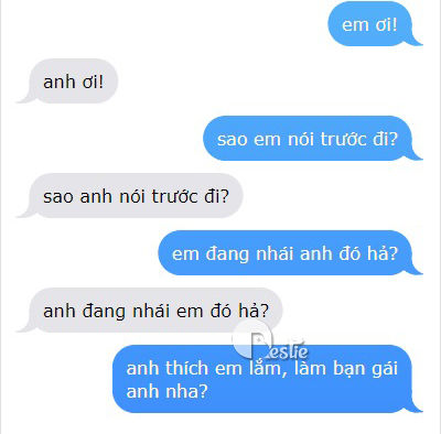 Loạt tin nhắn đọ độ lầy với người yêu mà bạn có thể áp dụng ngay