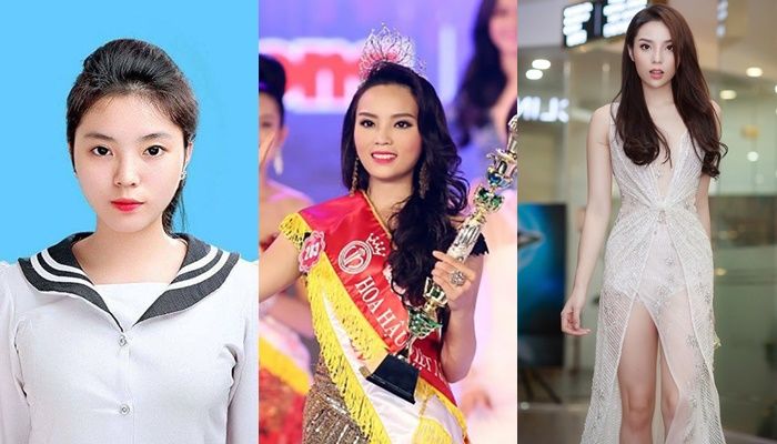 bestie hinh anh hoa hau viet truoc va sau khi dang quang