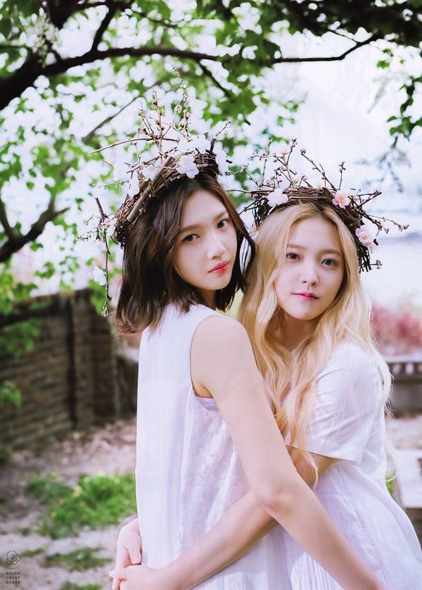 bestie tam giac visual trong nhom nhac kpop