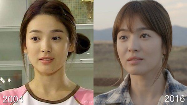 bestie nhan sac sao nu 10, 15 nam truoc